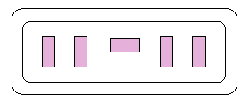 内張りに制振材を貼り付け(5枚の例)